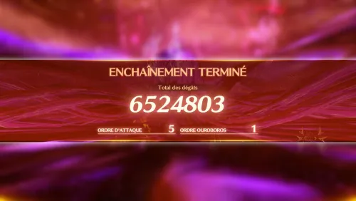 Apr&egrave;s un enchainement, le bonheur du gros chiffre qui montre que le boss a pris cher&nbsp;!