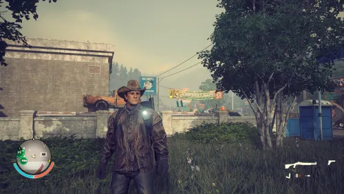 Mon Rick Grimes à moi dans le jeu. Il s'appelle Goat, j'aurais voulu le faire exprès, je n'aurais pas pu.