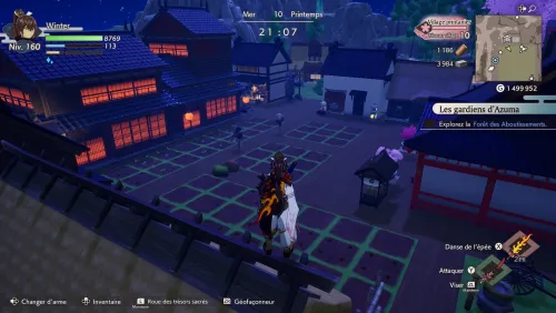 Deux de mes villages dans le village.